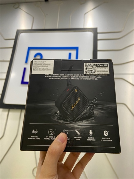 Loa Marshall Willen II - ASH - Màu đen - Newseal 1