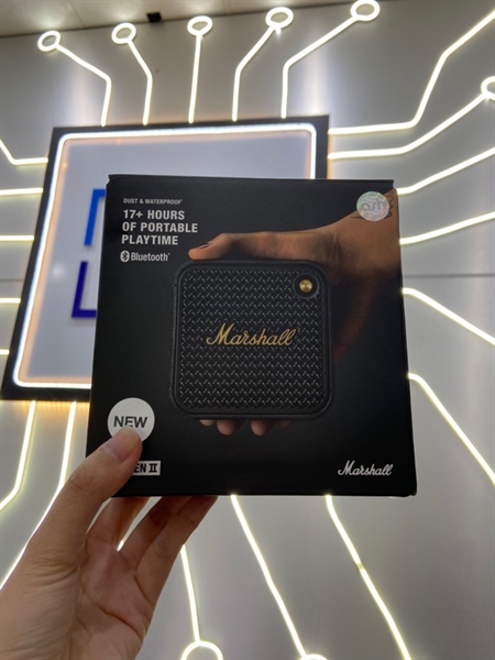 Loa Marshall Willen II - Màu đen - Ngoại hình: 98% - FullBox