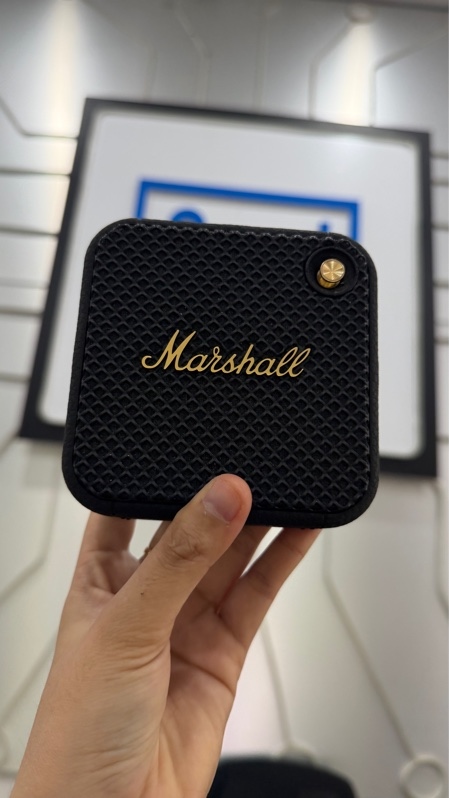 Loa Marshall Willen - Màu đen - Ngoại hình: 97.5% - Xước nhẹ - Body