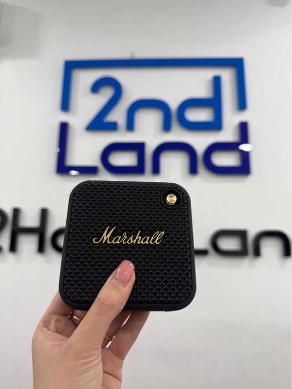 Loa Marshall Willen - Màu đen - Ngoại hình 97% - Kèm sạc linh kiện