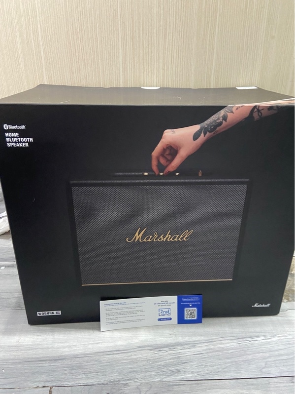 Loa Marshall Woburn 3 - Màu đen - Có tem ASH - Newseal