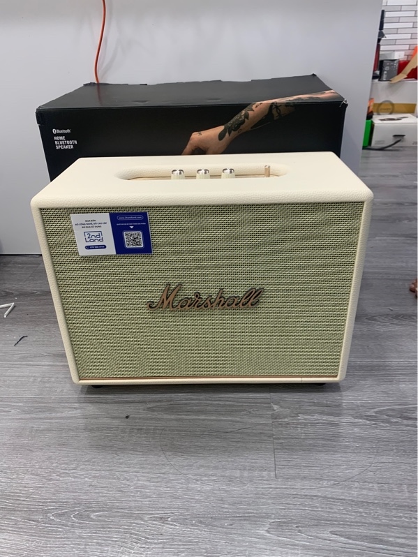 Loa Marshall woburn 3 - Màu trắng - Ngoại hình: 98% - Box