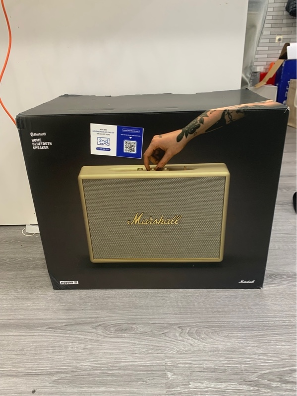 Loa Marshall woburn 3 - Màu trắng - Ngoại hình: 98% - Box