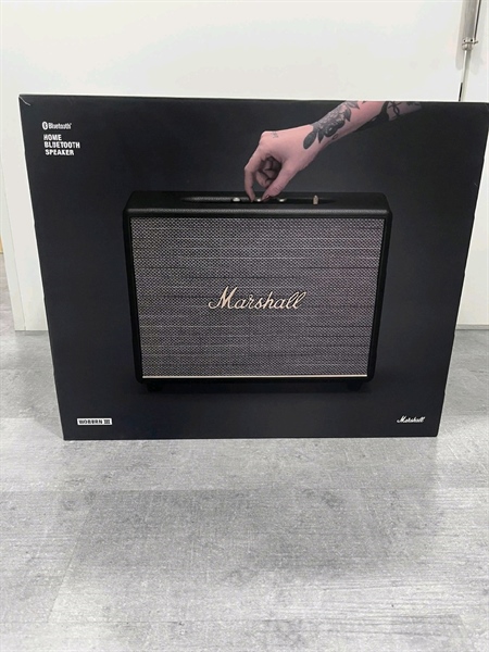 Loa Marshall Woburn III - Hàng xách tay - Màu đen - Ngoại hình 98% - Fullbox - Kèm đế loa 3