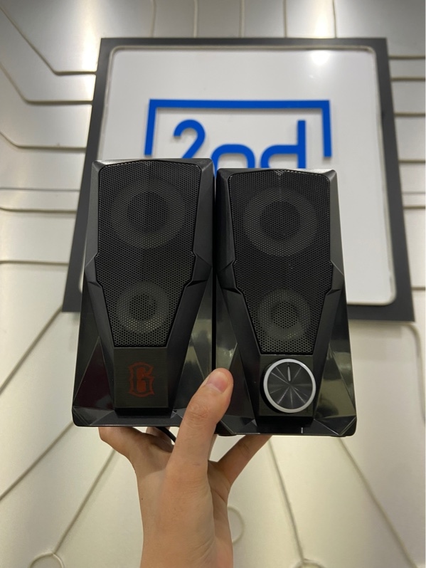 Loa máy tính Robot RS200 - Màu đen - Ngoại hình: 98% - FullBox