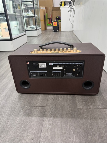 Loa Omaton EK-3600 Luxury - Màu nâu - Ngoại hình 98% - Kèm nguồn , pin không sử dụng được , không mic 2