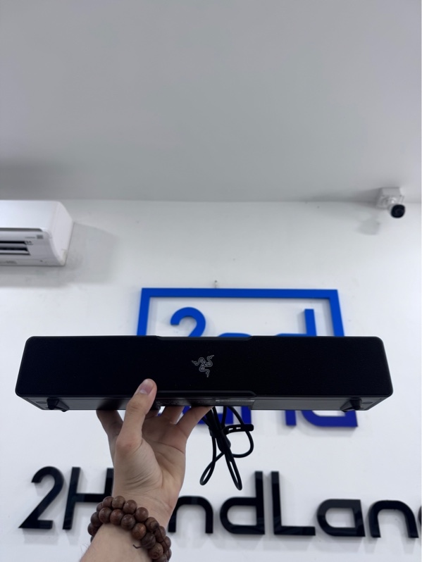 Loa Razer Leviathan V2X - Màu đen - Ngoại hình 98% - Loa dùng nguồn trực tiếp, xước nhẹ - Kèm dây