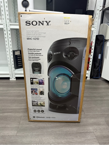 Loa Sony MHC-V21D - Màu đen - Ngoại hình 98% - Kèm Box , nguồn , remote