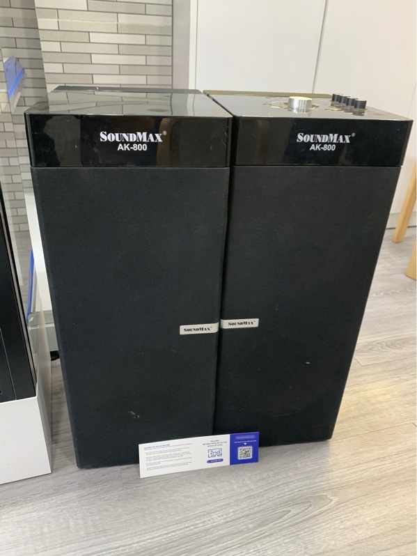 Loa Sound Max AK-800 - Màu đen - Ngoại hình: 97% - Body
