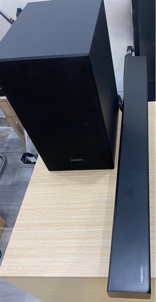 Loa Soundbar PS-WR55D - Màu đen - Ngoại hình: 98% - Thiếu remote - Kèm phụ kiện