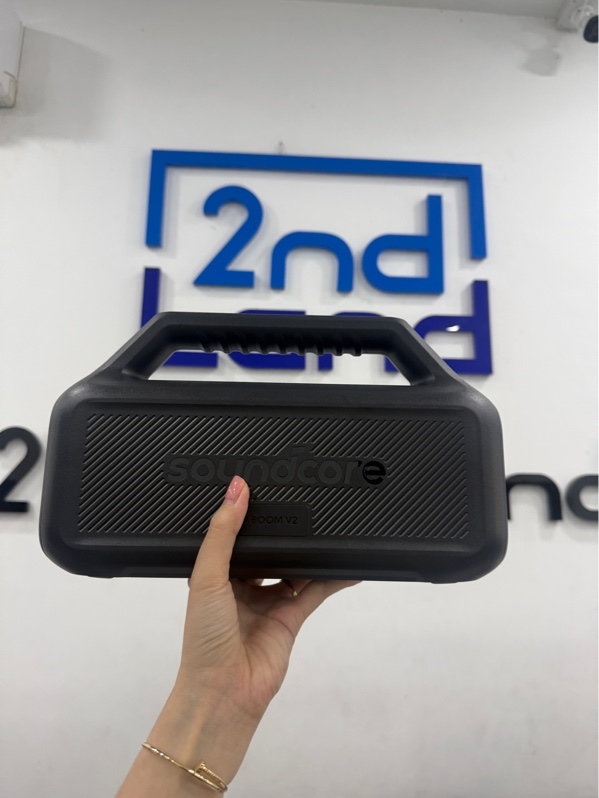 Loa Soundcore Boom V2 - Màu đen - Ngoại hình 98% - Kèm Box , sạc