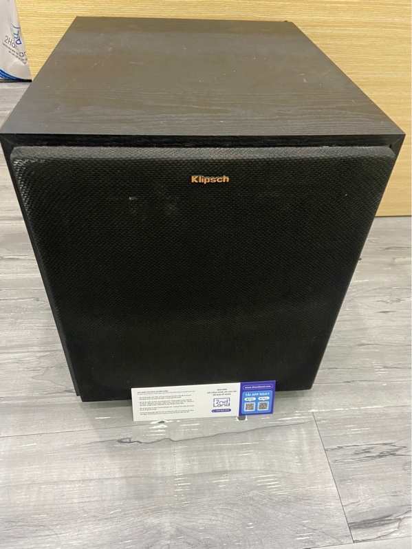 Loa Sub Klipsch R-100SW - Màu đen - Ngoại hình: 97% - Xước - Body