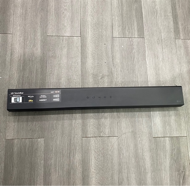 Loa thanh LG soundbar S40T - Màu đen - Ngoại hình 98% - Kèm 1 nguồn quấn băng keo, 1 dây kết nối, thùng sub