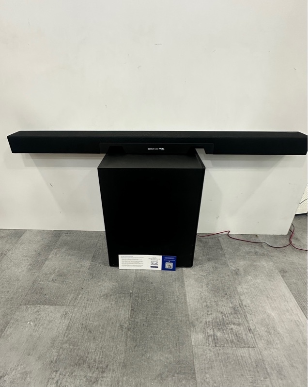 Loa Thanh T-series HW- T420 - 150W - Màu đen - Ngoại hình 99%- Kèm box + Loa sub + Cáp nối + Nguồn + Pát tường + Remote