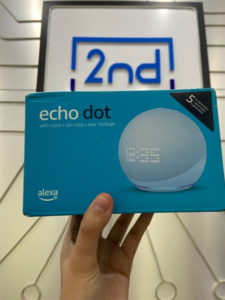Loa thông minh Amazon Echo Dot Gen 5 - Màu xanh dương - Ngoại hình: 98% - FullBBox