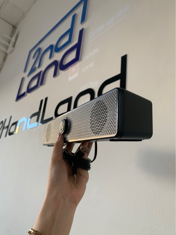 Loa vi tính 2.0 Leerfei E350T - Màu đen - Ngoại hình: 98% - Body