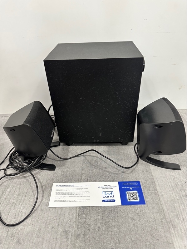 Loa Vi Tính 2.1 Microlab M108 - Màu đen - Ngoại hình 97% - Kèm box + 2 loa vệ tinh