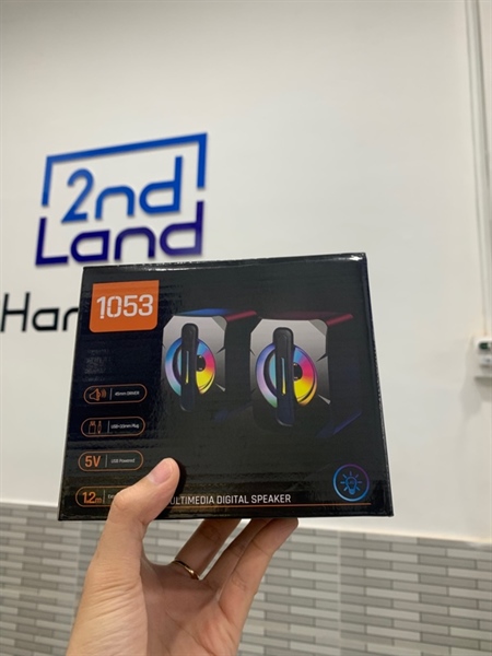 Loa vi tính E-1053 - Màu đen - Ngoại hình: 98% - Box 2