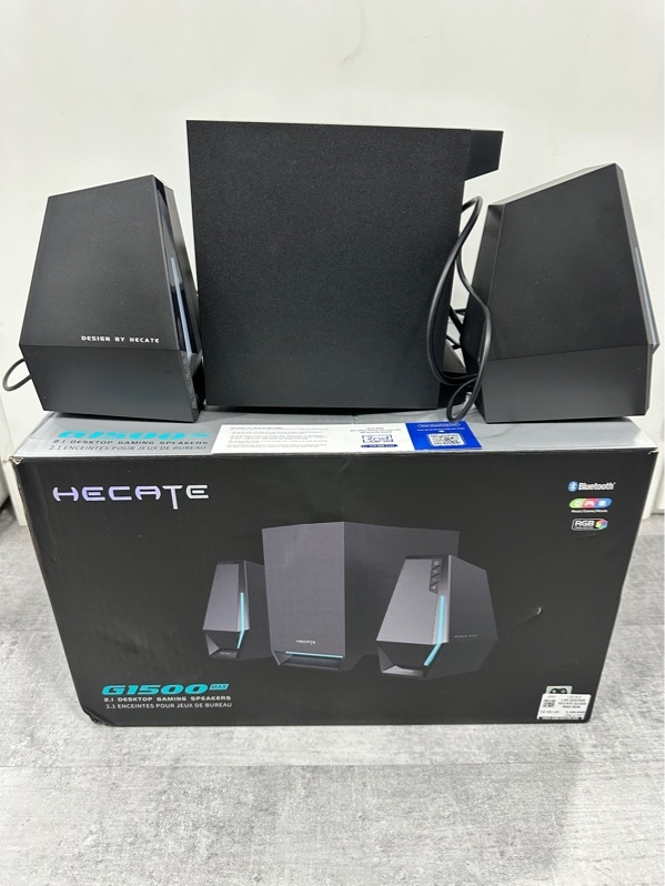 Loa vi tính Edifier HECATE G1500 MAX - 30W RMS - Màu đen - Ngoại hình 98% - Fullbox