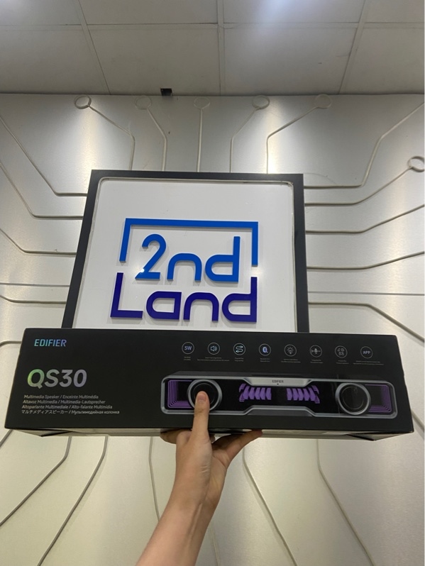 Loa vi tính Edifier QS30 - Màu đen - Ngoại hình: 98% - Kèm Box