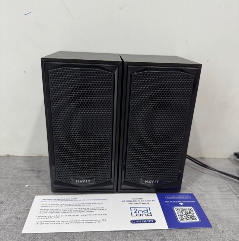 Loa vi tính Havit SK518 - 6W - Màu đen - Ngoại hình 97% - Body