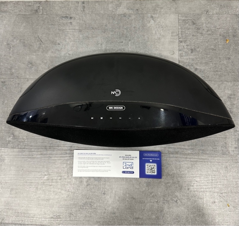 Loa WK DESIGN-ST700 - 2 chế độ kết nối : Buletooth + Dây - Màu đen - Ngoại hình 97% - không nhận NFC - Kèm nguồn + Remnote