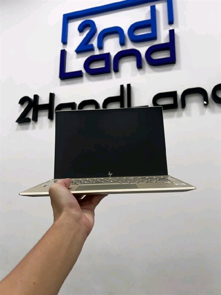 Loptop HP Envy 13-AQ1XXX - Màn cảm ứng- Phím Nhật - i5 - 1035G1 - 8/256GB SSD - Pin 100% - Màu vàng cát - Ngoại hình 98% - Kèm sạc 1