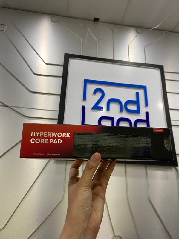 Lót chuột HyperWork Core Pad - size S - Màu đen - Newseal
