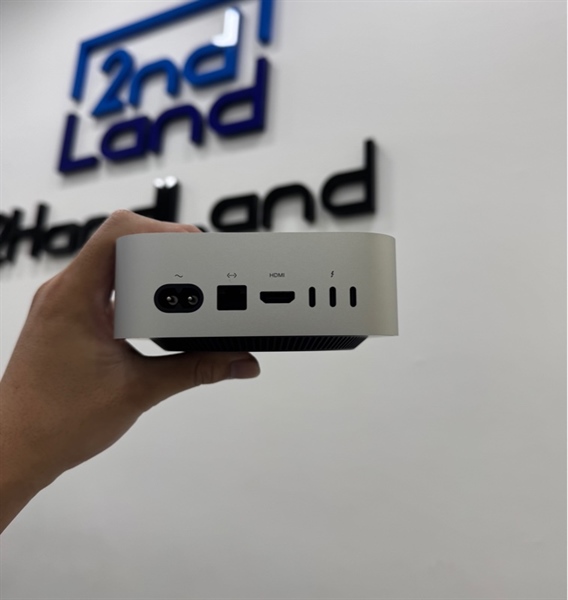 Mac Mini M4 2024 - 16/256GB - Mac OS 26.0.1 - Màu bạc - Ngoại hình 98% - Kèm nguồn 1