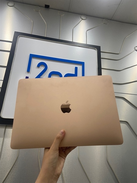 Macbook Air 2020 13 inch - Main Rentina - Core i5 lõi tứ - Ram 8/512GB SSD - Chia 2 ổ mac với window - Pin bình thường - Màu hồng - Ngoại hình: 98% - Body - Kèm sạc