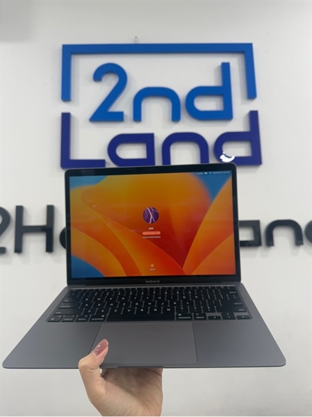 Macbook Air M1 2020 - 13.3 inch - 8/256GB - Màu xám - Pin 86% chu kỳ 229 - Ngoại hình 97% - Màn ám hồng , viền trầy , cấn nhẹ , trầy mặt dưới , ố - Kèm sạc , Box 3