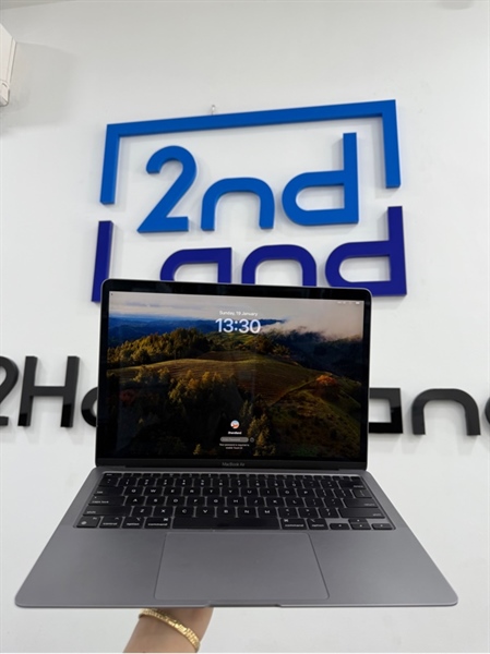 Macbook Air M1 2020 - 13 inch - Ram 8/256GB - Màu bạc - Pin bình thường chu kì sạc 116 lần - Ngoại hình 98% - FullBox 3