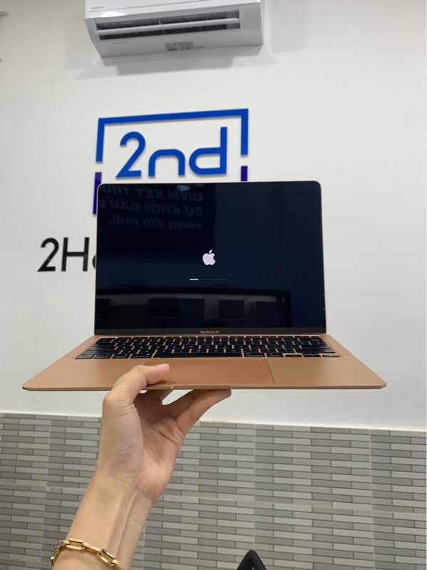 Macbook Air M1 2020 13 inch - Ram 8GB/256GB - Màu hồng - Pin 86% chu kì sạc 247 lần - Ngoại hình: 98% - Kèm sạc