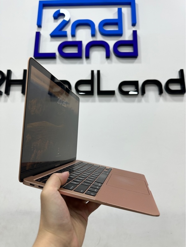 Macbook Air M1 2020 13inch - 8/256GB - MacOS 15.3 - Pin 86% - Màu hồng - Ngoại hình 97% - Màn ám bụi trong theo thời gian sử dụng - Kèm sạc