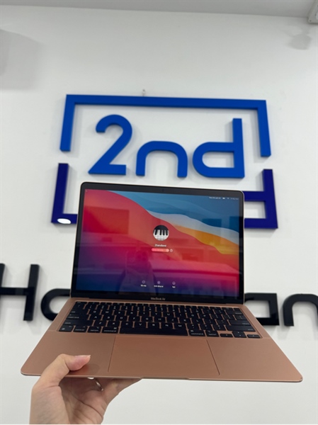 Macbook Air M1 2020 - 8/256GB - Màu hồng - Pin 91% - Ngoại hình 96% - Màn bụi - Kèm sạc 2
