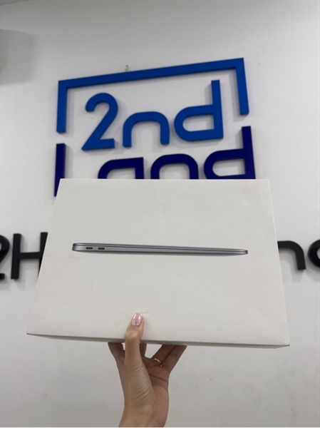 Macbook Air M1 2020 - 8/256GB - Màu xám - Pin 96% chu kỳ 59 - Ngoại hình 97% - Màn hồng nhẹ , cấn 1 góc - Kèm Box , sạc