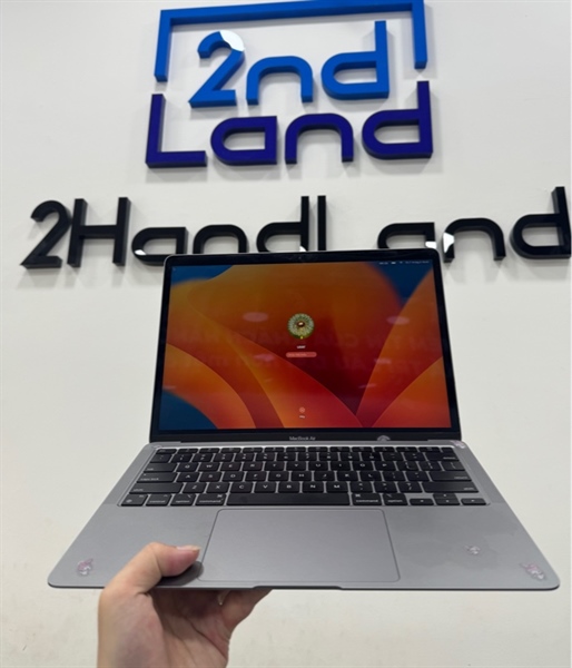 Macbook Air M1 2020 - 8/256GB - Pin 98% - Màu xám - Ngoại hình 97% - màn trầy - Kèm sạc 2