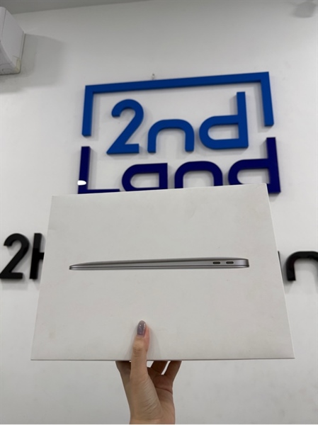 Macbook Air M1 2020 - Apple M1 - 8/256GB - Màu bạc - Pin bình thường 100% chu kì sạc 37 - Ngoại hình 98% - Mòn 1 đế cao su - FullBox