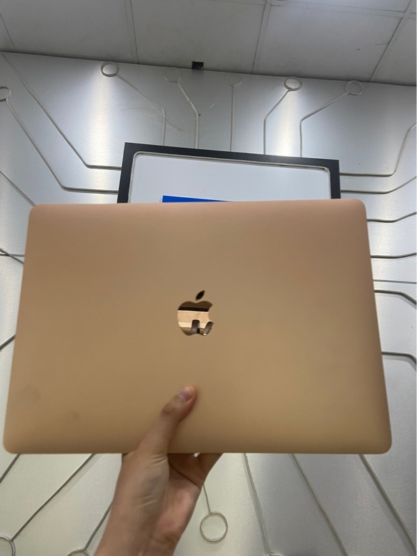 Macbook Air M1 2020 - Ram 8/256GB - Pin 91% - Màu hồng - Ngoại hình: 97.5% - Màn ám hồng viền - Kèm sạc