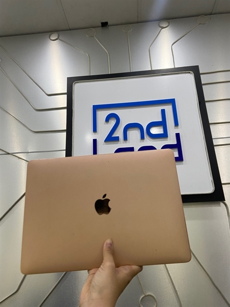 Macbook Air M1 2020 - Ram 8/256GB - Pin 94% - Chu kì sạc 141 - Màu hồng gold - Ngoại hình: 98% - Kèm sạc