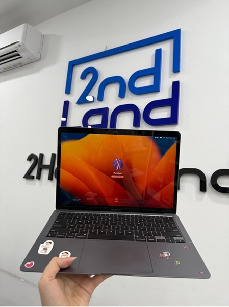 Macbook Air M1 2020 - Ram8/256GB - Màu bạc - Pin 95% - Ngoại hình 98% - Kèm sạc 2