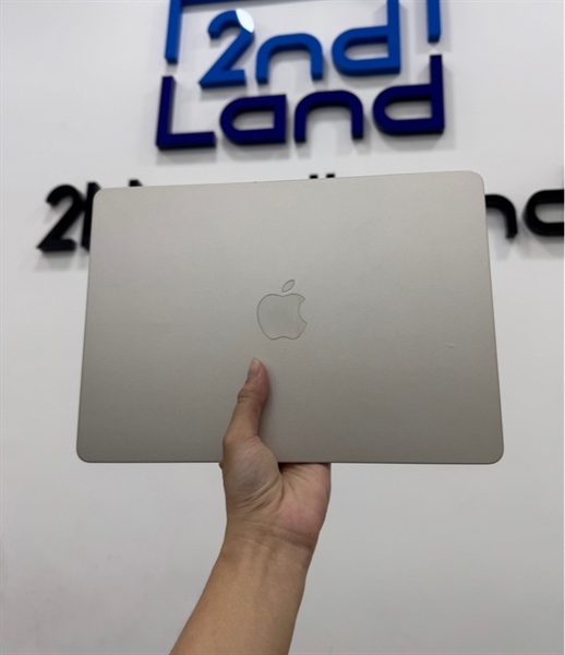 Macbook Air M2 2022 - 16/512GB SSD - Pin 100% ( pin thay new ) - Màu vàng hồng - Ngoại hình 98% - Kèm sạc
