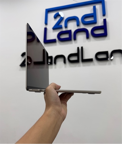 Macbook Air M2 2022 - 16/512GB SSD - Pin 100% ( pin thay new ) - Màu vàng hồng - Ngoại hình 98% - Kèm sạc 2