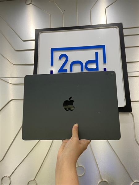 Macbook Air M2 2022 - Apple M2 13.6 inch - Mac OS 15.6 - Ram 8/256GB - Pin tốt - Chu kì 256 lần - Màu xanh - Ngoại hình: 97% - Kèm sạc type C