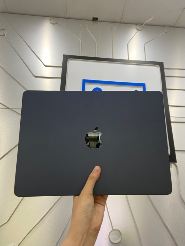 Macbook Air M2 2022 - Ram 16/256GB - Pin 100% - Chu kỳ sạc 17 lần - Màu xanh - Ngoại hình: 98% - Dán full PDF - FullBox - Còn bảo hành hãng đến 20/1/2027