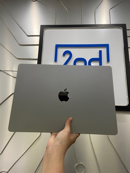 Macbook Air M3 15inch 2024 - Ram 8/256GB - Pin 98% - Màu xám - Ngoại hình: 98% - Phím N bấm nặng - Kèm sạc