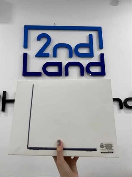 Macbook Air M3 2024 - 13 inch - Apple M3 - 8/512GB - Màu xanh - Pin bình thường 100% chu kỳ sạc 61 - Ngoại hình 98% - FullBox kèm sạc