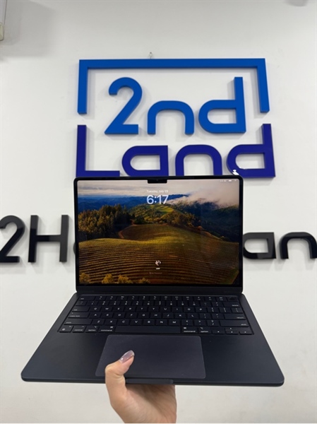 Macbook Air M3 2024 - 13 inch - Apple M3 - 8/512GB - Màu xanh - Pin bình thường 100% chu kỳ sạc 61 - Ngoại hình 98% - FullBox kèm sạc 3