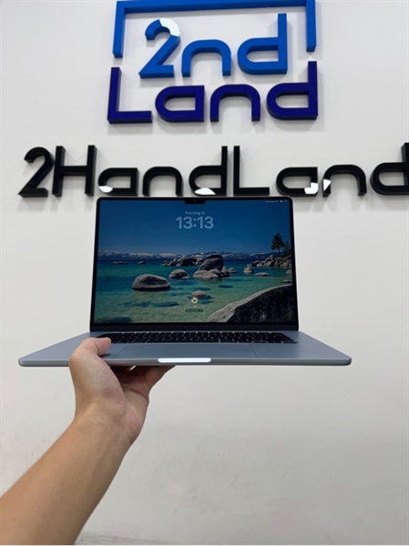 Macbook Air M4 2025 15inch - Chip M4 - 16GB/256GB - Pin 100% - Màu xanh - Ngoại hình 97% - Màn ám hồng máy trầy cấn - Kèm sạc + Box 1