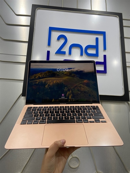 Macbook Air Retina 13 inch 2020 - i3 - Ram 8GB 256GB - Pin bình thường - Màu hồng - Ngoại hình: 98% - Kèm sạc 1